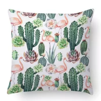 Подушка с цифровой печатью Ideallux, 40x5x40 см, многоцветный