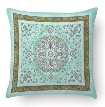 Подушка с цифровой печатью Ideallux, 40x5x40 см, многоцветный