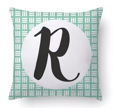 Подушка с цифровой печатью Ideallux, 40x5x40 см, многоцветный