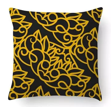 Подушка с цифровой печатью Ideallux, 40x5x40 см, многоцветный