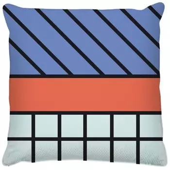 Подушка с цифровой печатью Ideallux, 40x5x40 см, многоцветный