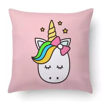 Подушка с цифровой печатью Ideallux, 40x5x40 см, многоцветный