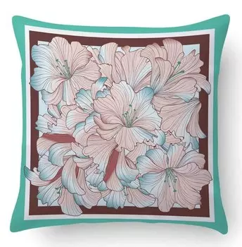 Подушка с цифровой печатью Ideallux, 40x5x40 см, многоцветный