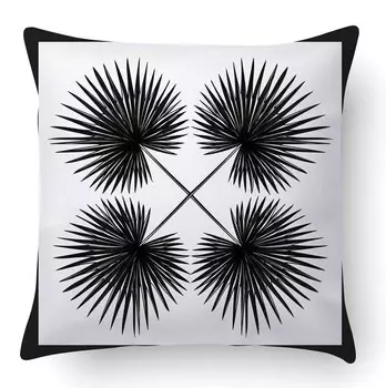 Подушка с цифровой печатью Ideallux, 40x5x40 см, синий