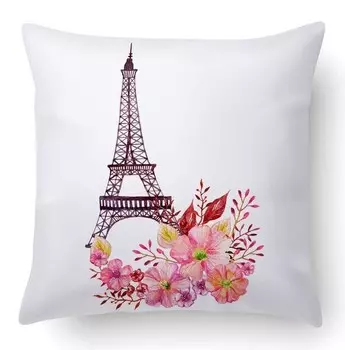 Подушка с цифровой печатью Ideallux, 40x5x40 см, многоцветный