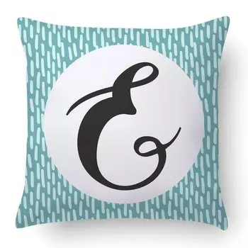 Подушка с цифровой печатью Ideallux, 40x5x40 см, многоцветный