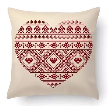 Подушка с цифровой печатью Ideallux, 40x5x40 см, многоцветный