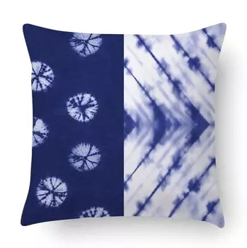 Подушка с цифровой печатью Ideallux, 40x5x40 см, синий