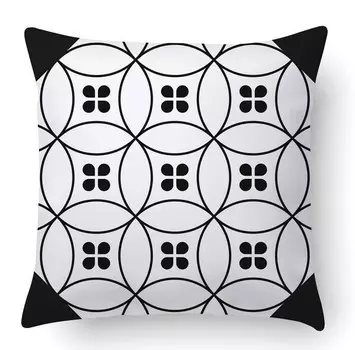 Подушка с цифровой печатью Ideallux, 40x5x40 см, многоцветный