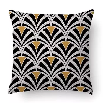 Подушка с цифровой печатью Ideallux, 40x5x40 см, синий