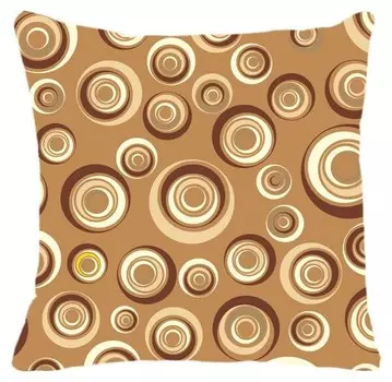 Подушка с цифровой печатью Ideallux, 40x5x40 см, многоцветный