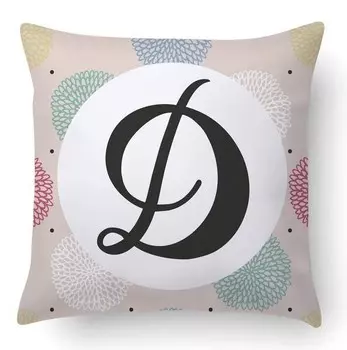 Подушка с цифровой печатью Ideallux, 40x5x40 см, многоцветный