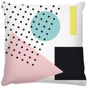 Подушка с цифровой печатью Ideallux, 40x5x40 см, многоцветный