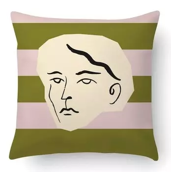 Подушка с цифровой печатью Ideallux, 40x5x40 см, многоцветный