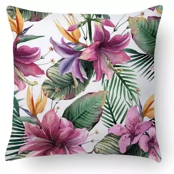 Подушка с цифровой печатью Ideallux, 40x5x40 см, многоцветный