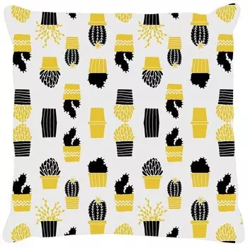 Подушка с цифровой печатью Ideallux, 40x5x40 см, многоцветный