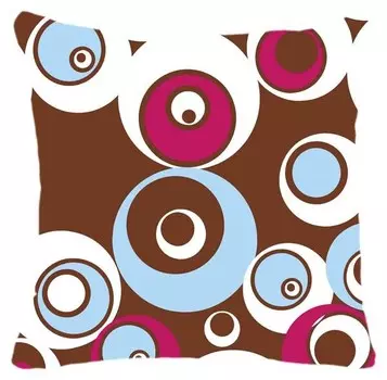 Подушка с цифровой печатью Ideallux, 40x5x40 см, многоцветный