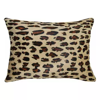 Подушка с леопардовым принтом HomeRoots