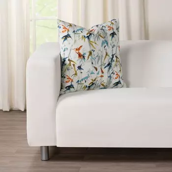 Подушка с принтом колибри SIScovers