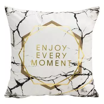 Подушка с принтом на короткие плюшевые волосы, мягкая винтажная защита, декоративная молния?-F Stuttg