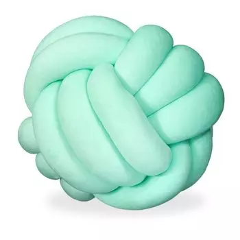 Подушка с узлом Relaxdays, бирюзовый