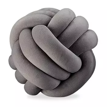 Подушка с узлом Relaxdays, черный