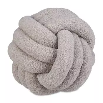 Подушка с узлом Relaxdays, серый