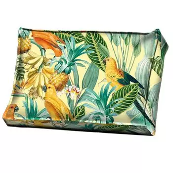 Подушка садовая декоративная подушка для мебели из европоддона 60х40х15 см светло-серая Blomster