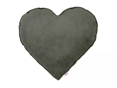Подушка-сердце beties Heimtextil, 35x40 см, серый