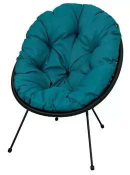 Подушка сиденья AMPO, мягкая подушка, подушка для отдыха, садовая подушка для кресла, синий