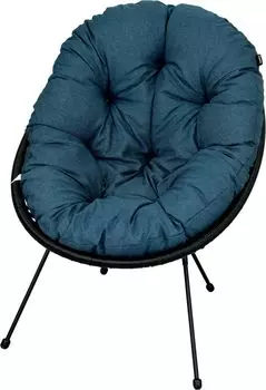 Подушка сиденья AMPO, мягкая подушка, подушка для отдыха, садовая подушка для кресла, синий