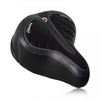 Подушка сиденья для электрического велосипеда SHENGXIN, аккумулятор, седло для автомобиля, подушка для сиденья, губка, сиденье для горного велосипеда, черное, увеличенное и утолщенное