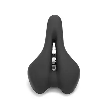 Подушка сиденья для велосипеда SHENGXIN, силиконовая подушка для сиденья горного велосипеда, седельная сумка, седло для шоссейного велосипеда, черное