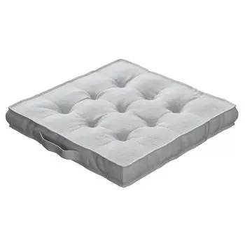 Подушка сиденья Jacob с ручкой Dekoria, светло-серый