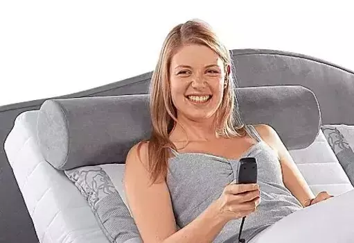 Подушка сиденья Maintal, подголовник 18х76 см, серый