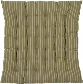 Подушка сиденья PAD "Fiora", ручная работа 40х40 см, зеленый