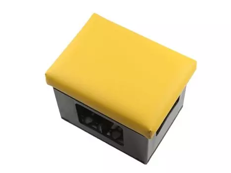 Подушка сиденья ящика для пива BierEx Подушка сиденья сиденья ящика для пива желтая, желтый