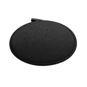 Подушка сиденья с подъемом бедер, двойная комфортная подушка Подушка сиденья с подъемом бедер, ортопедическая многофункциональная поддерживающая подушка из пены с эффектом памяти для снятия давления, формирования Stuttg, черный