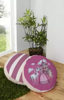 Подушка сиденья Тикаа Ticaa 40х40 см, розовый