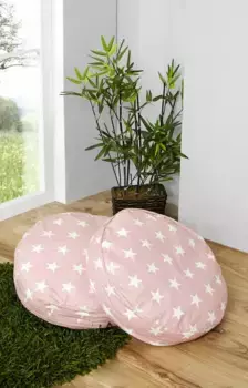 Подушка сиденья Тикаа Ticaa 40х40 см, розовый