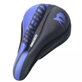 Подушка сиденья велосипеда Нескользящая амортизирующая аксессуары для велосипеда Упражнения на открытом воздухе Велоспорт Подушка сиденья велосипеда для гонок Черный Красный Hameb