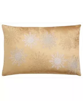 Подушка Синтия Снежинка Safavieh, красный