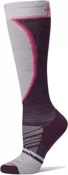 Подушка Ski Targeted с дополнительным растяжением над икрой Smartwool, цвет Purple Iris