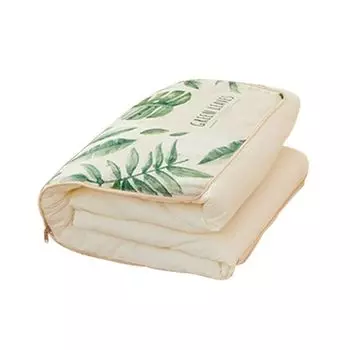 Подушка Складная Двойная молния Невыцветающая подушка 2-в-1 Подушка с кондиционером Одеяло Home Decoret-A Stuttg