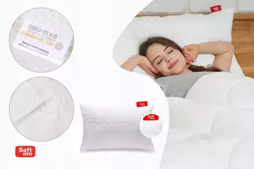 Подушка SOFTIMI, белый