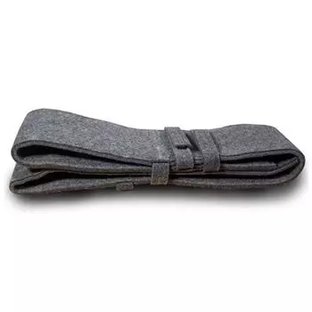 Подушка спинки Sensalux для комплекта пивной палатки, фетровая подушка для повышенного комфорта, серо-серый (фетр), 120 см x 15 см, 2 шт. в упаковке AMF creation