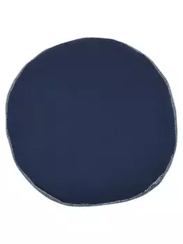 Подушка STOF France Escale, цвет dunkelblau/creme - 40 cm