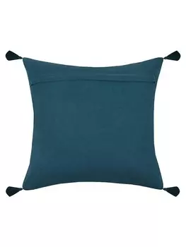 Подушка STOF France Uniola, цвет petrol/bunt