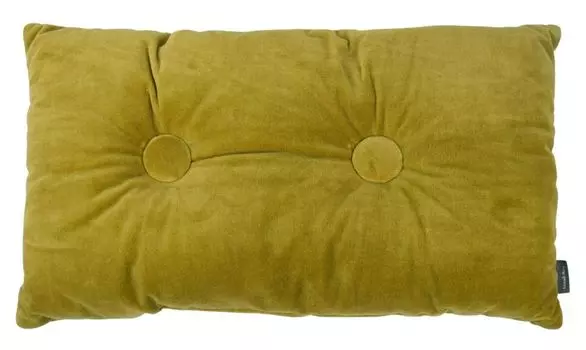 Подушка - светло-зеленая - 30 х 50 см - бархатная Blyco Textil Group BV