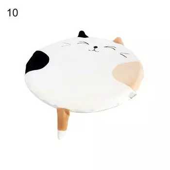 Подушка татами Съемная пена с эффектом памяти Гибкая компактная подушка сиденья с животным принтом для стула-13 Stuttg, мультиколор